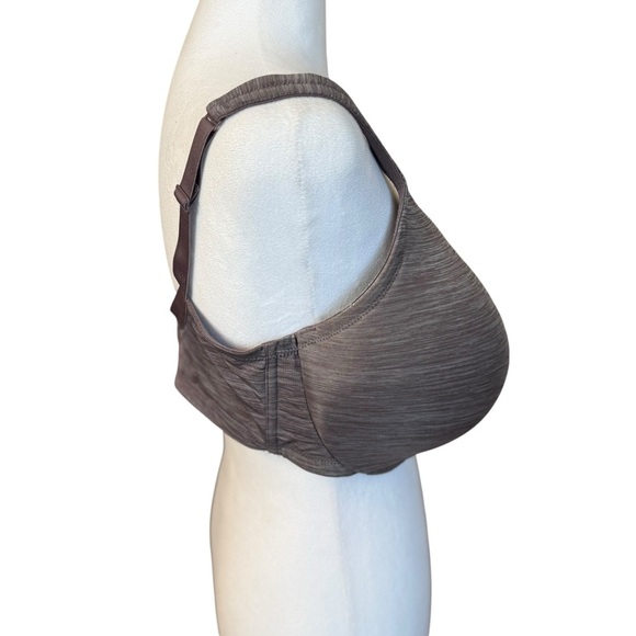 Cacique Underwire Lightly Lined Full Coverage Bra Size 38G Dark Purple - Picture 4 of 11